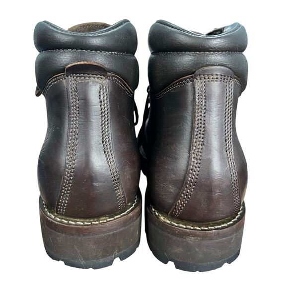 Viberg Pachena Bay Brown Leather Vibram Sole Hiking Boot Size US 10.5 D - Picture 10 of 13